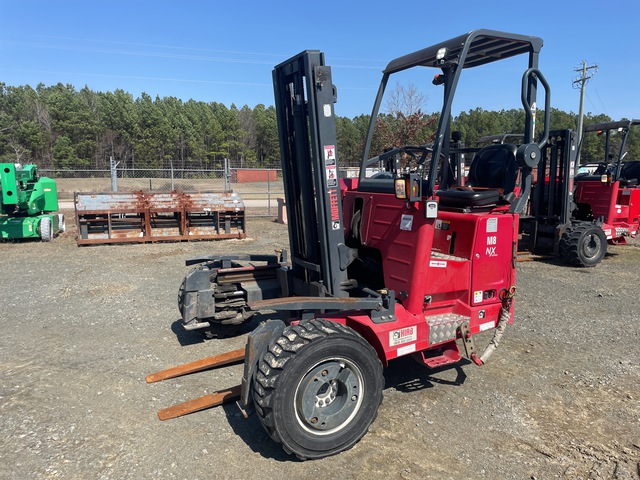 2016 Moffett M8 55.4 5500 lb 3x3 Truck Mounted Forklift