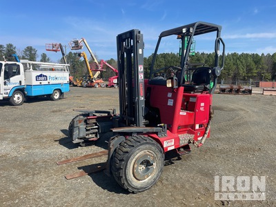 2016 Moffett M8 55.4 5500 lb 3x3 Truck Mounted Forklift