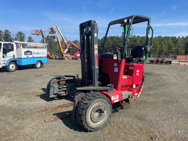 2016 Moffett M8 55.4 5500 lb 3x3 Truck Mounted Forklift