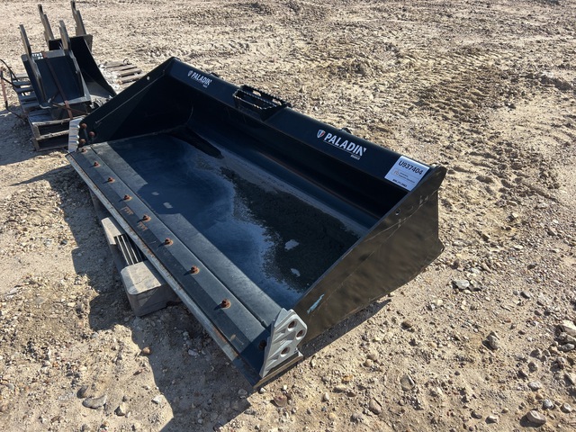 2022 Paladin KD16181 85 in Skid Steer Bucket (Unused)