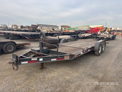 2006 Zieman 18 ft T/A Tilt Deck Trailer