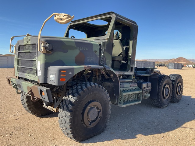 2007 Oshkosh AMK31 MTVR 7 Ton 6x6 Cargo Truck