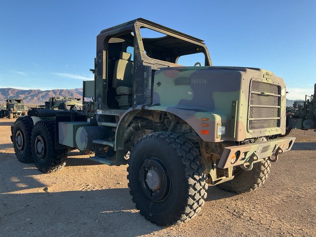 2007 Oshkosh AMK31 MTVR 7 Ton 6x6 Cargo Truck