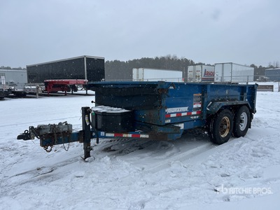 2018 Towmaster T-12HD 12 ft T/A Dump Utility Trailer