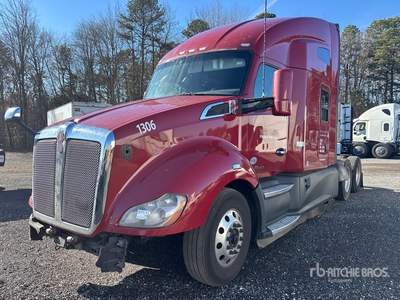 2020 Kenworth T680 6x4 T/A Sleeper Truck Tractor (Inoperable)