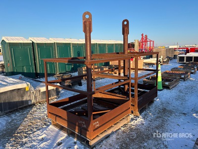 Quantity of (2) 4 ft x 4 ft Personnel Basket