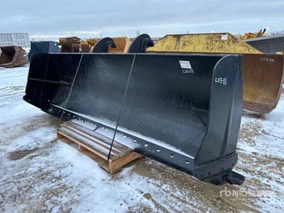 120 in Q/C Snow Pusher - Fits Wheel Loader