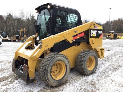 2018 Cat 246D Two-Speed High Flow XPS Minicargadora