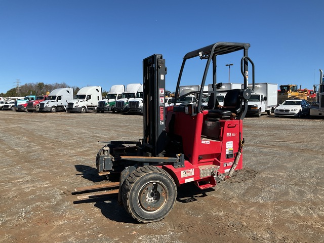 2016 Moffett M8 55.4 5500 lb 3x3 Truck Mounted Forklift