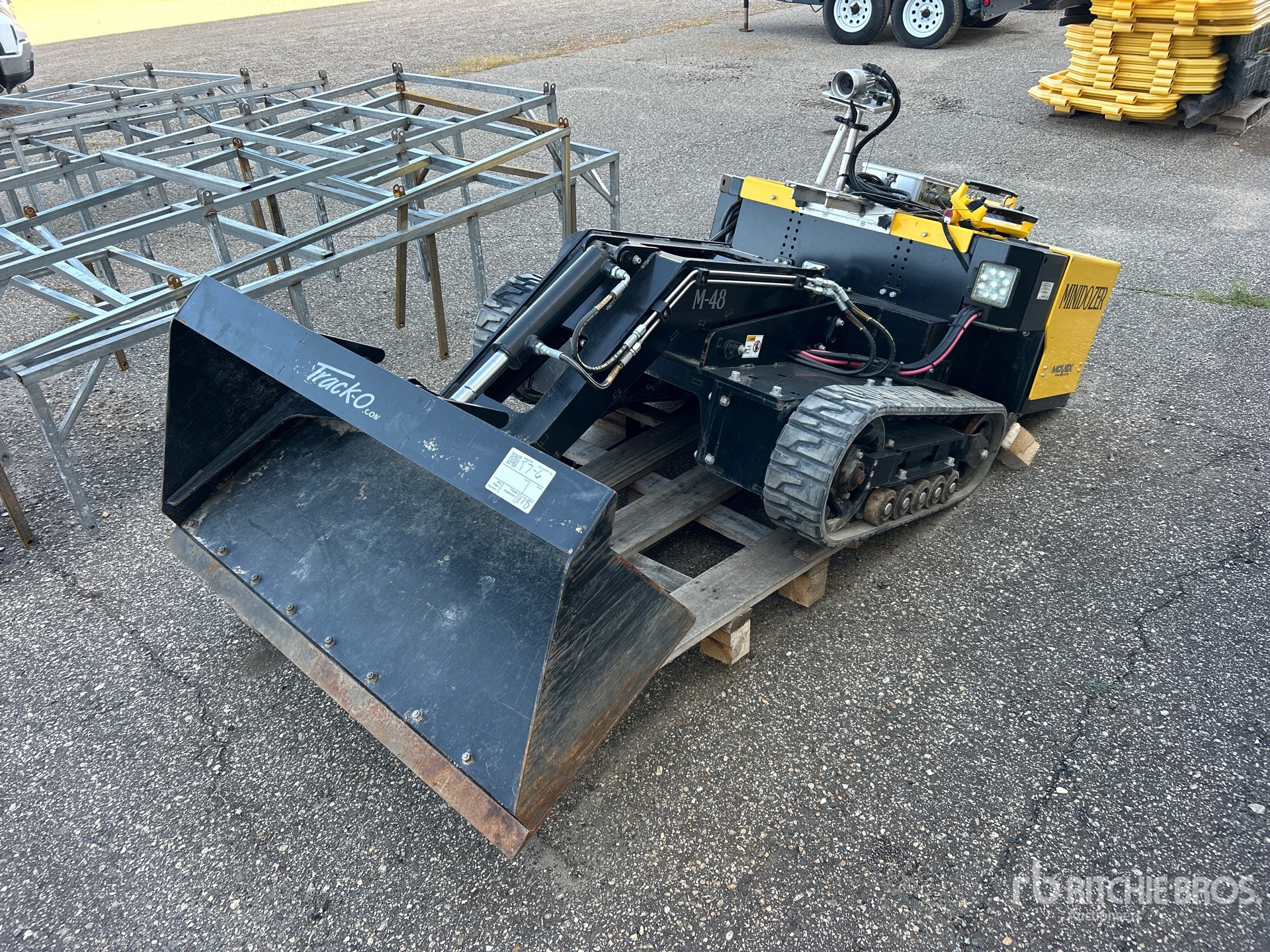 2015 Minidozer M-48 Mini Remote-Control Electric Compact Track Loader