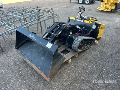 2015 Minidozer M-48 Mini Remote-Control Electric Compact Track Loader