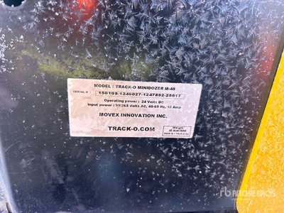 2015 Minidozer M-48 Mini Remote-Control Electric Compact Track Loader
