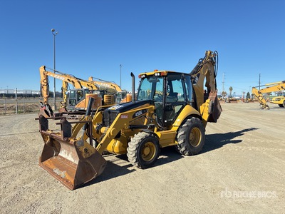 2009 Cat 450E 4x4 Backhoe Loader