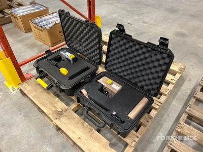 Quantity of (2) WB Johnson DSM 525 Hand Held Radiation Detector