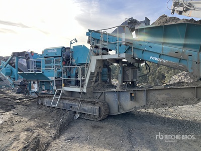 2018 Powerscreen 1000SR Tracked コーンクラッシングプラント
