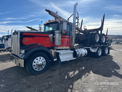 2014 Kenworth W900 6x4 Log Truck