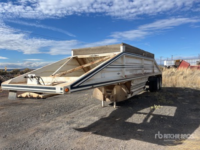 1990 Beall BDN903390 40 ft T/A Remorque à benne