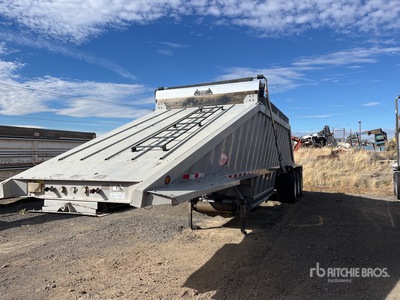 2017 Construction Trailer Specialist BDT42 42 ft Tri/A Belly Dump Trailer