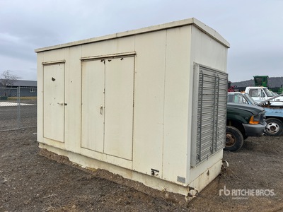 1990 Cat 3412 600 kW Skid-Mounted Groupe électrogène (Inoperable)