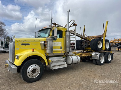 2001 Kenworth W900 6x4 Log Truck