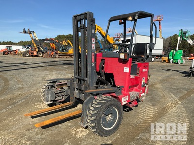 2015 Moffett M8 55.4 5500 lb 3x3 Truck Mounted Forklift