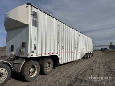 2011 Western 53 ft Quad/A Belly Open-Top مقطورة نقل بعجلات