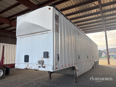 2011 Western 53 ft Quad/A Belly Open-Top Chip Trailer