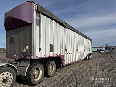 2009 Western 53 ft Quad/A Belly Open-Top مقطورة نقل بعجلات