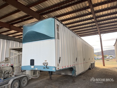 2011 Western 53 ft Quad/A Belly Open-Top Chip Trailer
