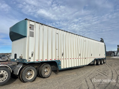 2011 Western 53 ft Quad/A Belly Open-Top Chip Trailer