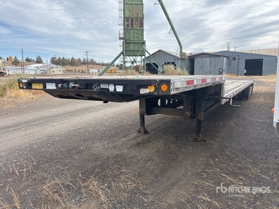 1999 Lufkin 48 ft T/A Spread Axle Single Drop Step Deck Trailer