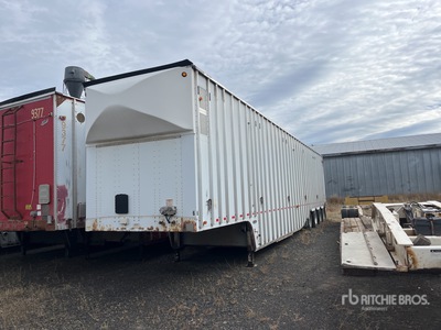 2009 Western 53 ft Quad/A Belly Open-Top Chip Trailer