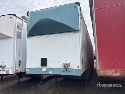 2012 Western 53 ft Quad/A Belly Open-Top Chip Trailer