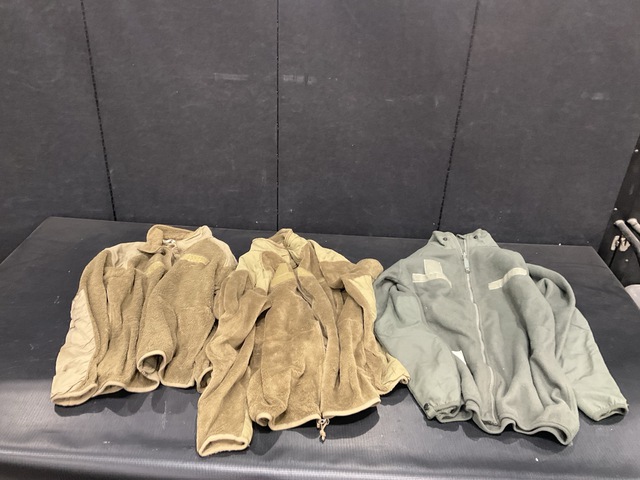(4) Extreme Cold Weather Parka Liners & (86) Cold Weather Jackets