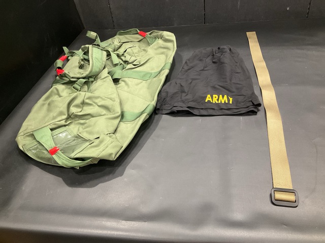 (37) Duffel Bags, (20) Pairs of Physical Fitness Trunks & Assorted Items