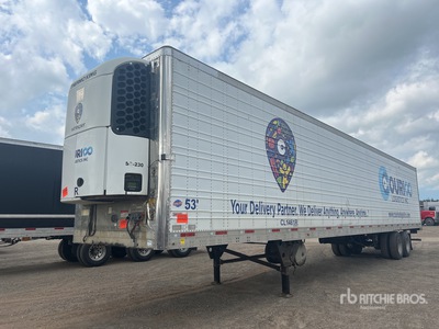 2014 Utility 3000R 53 ft x 102 in T/A Refrigerated Trailer (Inoperable)