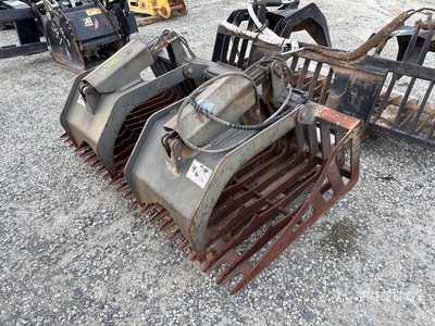 72 in Skeleton Skid Steer Grapple Bucket