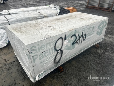 Quantity of 2 in x 10 in x 8 ft Lumber