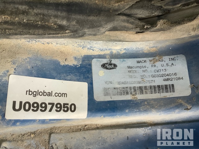 CAMIóN REVOLVEDOR 2003 MACK MCNEILUS 10.5 CYD