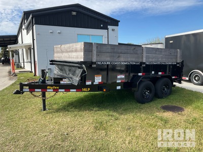 2025 Big Tex T/A kiep aanhangwagen