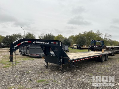2022 Norstar Trailer 22000 lb 27 ft T/A Gooseneck Flatbed Trailer