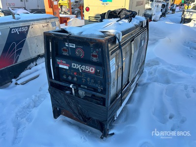 Lincoln DX450 400 A Skid-Mounted Multi-Process Soudeuse à moteur