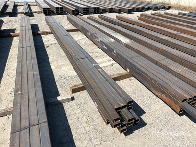 Quantity of (16) 2 in x 3 in x 11 GA Rectangle Tube معادن متنوعة