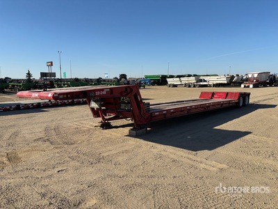 1988 Arnes 48 ft T/A Folding Neck Trailer