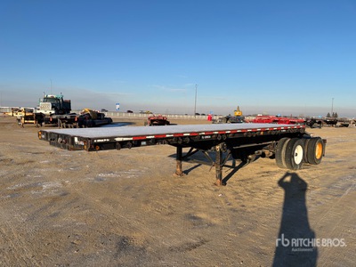 1987 Trailmobile 26 ft T/A Flatbed Trailer
