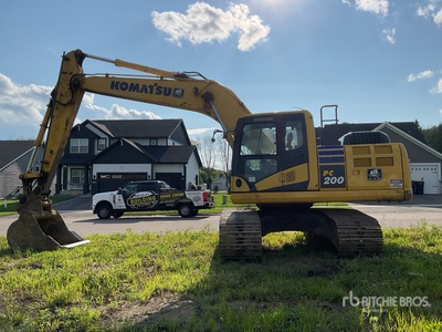 2014 Komatsu PC200-10 Tracked Excavator