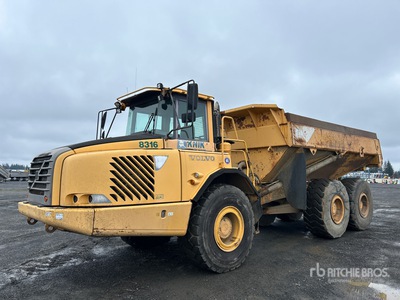 2007 Volvo A30D Kiepwagen met knikbesturing