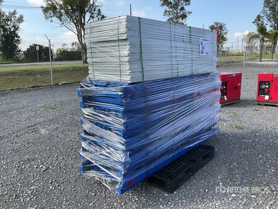 2025 Lote de Estantes para Almacen (Sin Usar) / Warehouse Rack Étagères (Unused)