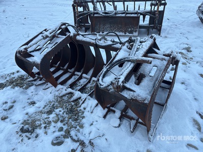 74 in Skeleton Skid Steer Grapple Bucket