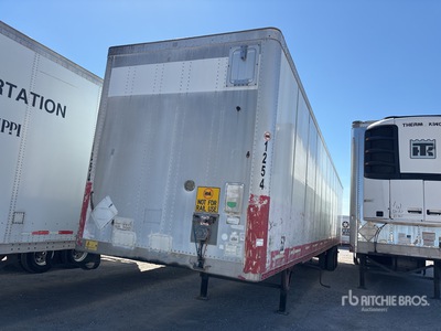2002 Wabash 53 ft x 102 in T/A Van Trailer